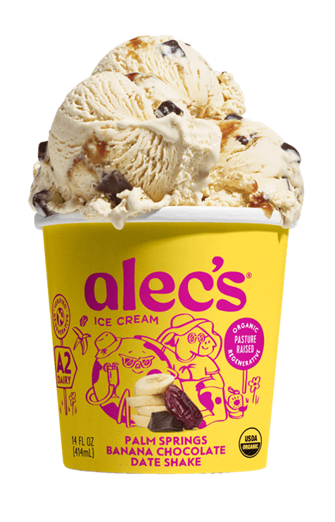 冰淇淋品牌alecs ice cream这款奶昔,是一款经认证的再生产品.