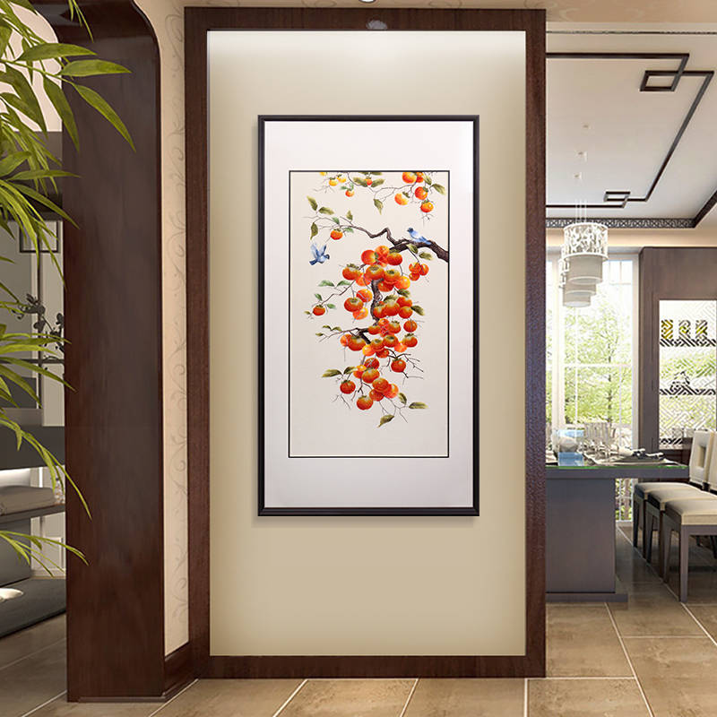 玄关挂画有讲究这四进富三进衰的挂画可不是迷信慎选