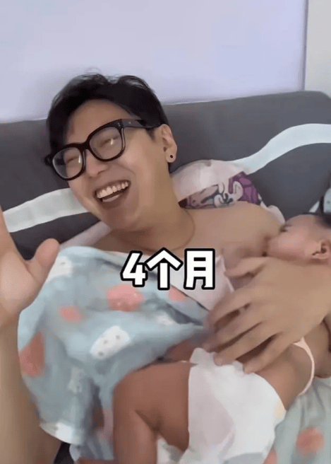 原创奶爸带娃半年从精神小伙变油腻大叔网友感叹果然谁带娃谁憔悴