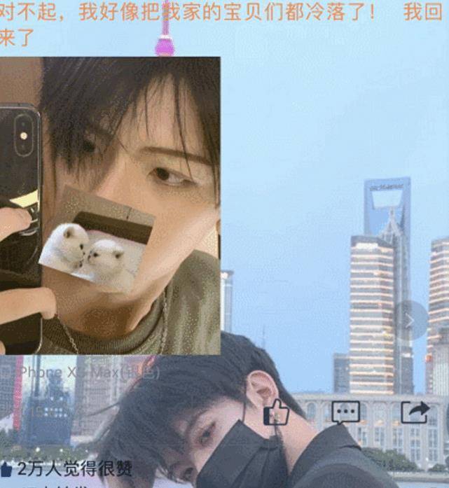 原创七鹤大人首次曝出自己qq号粉丝添加后看到qq空间瞬间失望