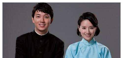 婚后半年,潘粤明夫妇二人喜得一子顶顶.