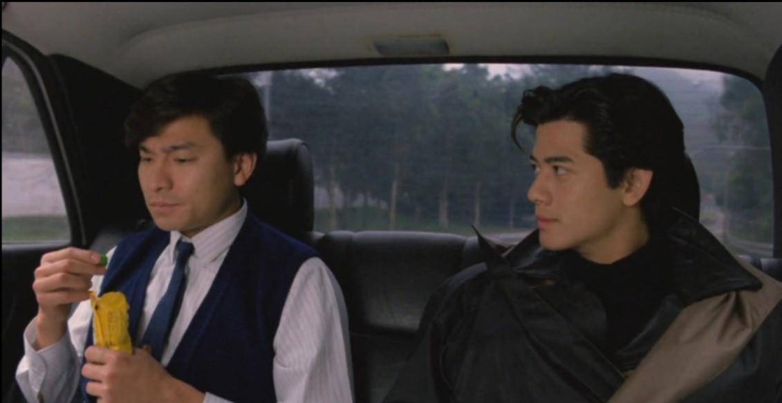 很多江湖片,刘德华用本片以示讽刺,顺便调侃了吴宇森_电影_阿华_威龙