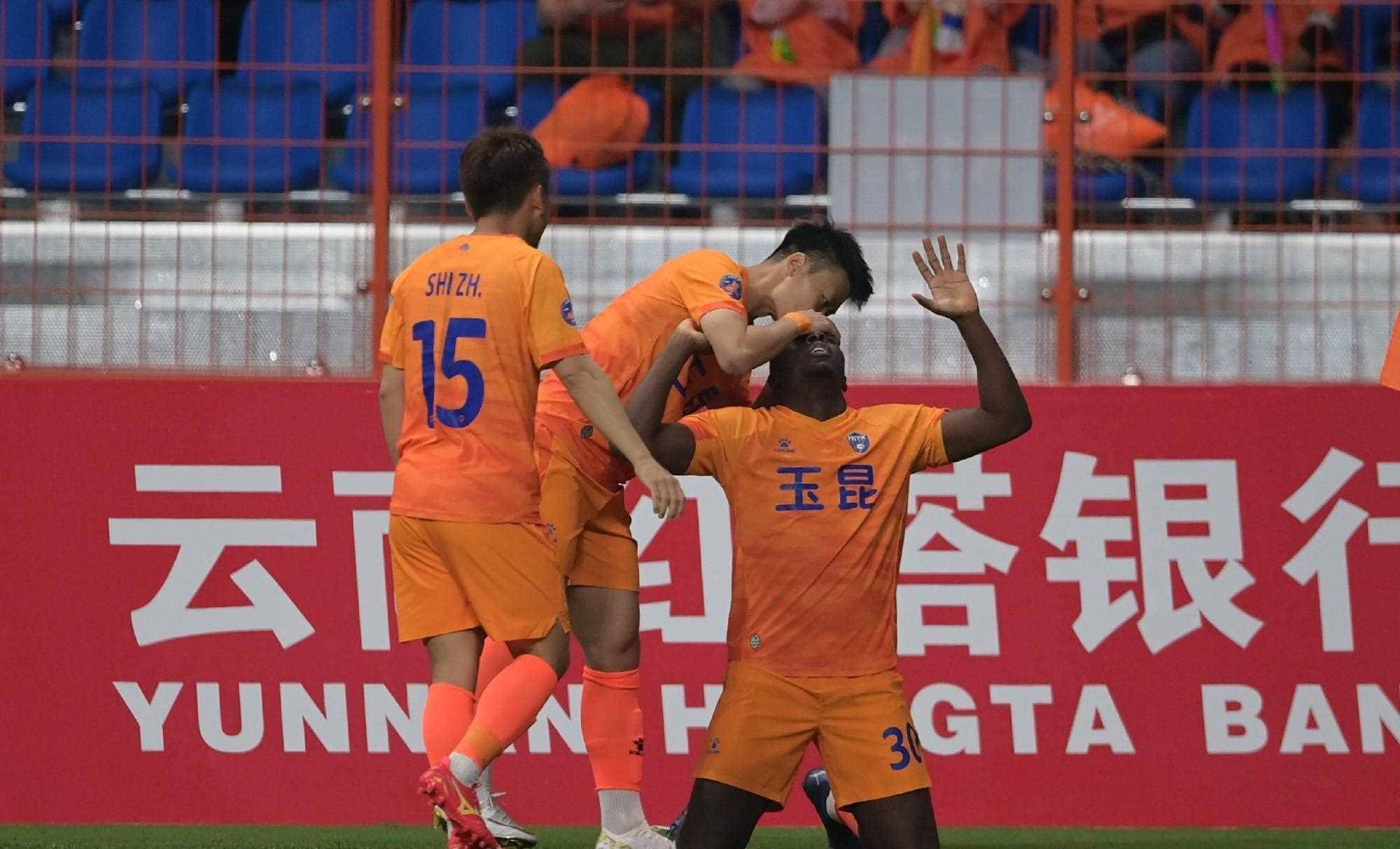 原创穆谢奎连线送礼韩子龙破门建功玉昆云南30胜黑龙江冰城