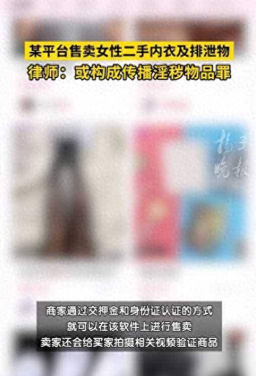 原创惊悚暗网app惊现女性二手衣物与排泄物交易涉及传播不法物