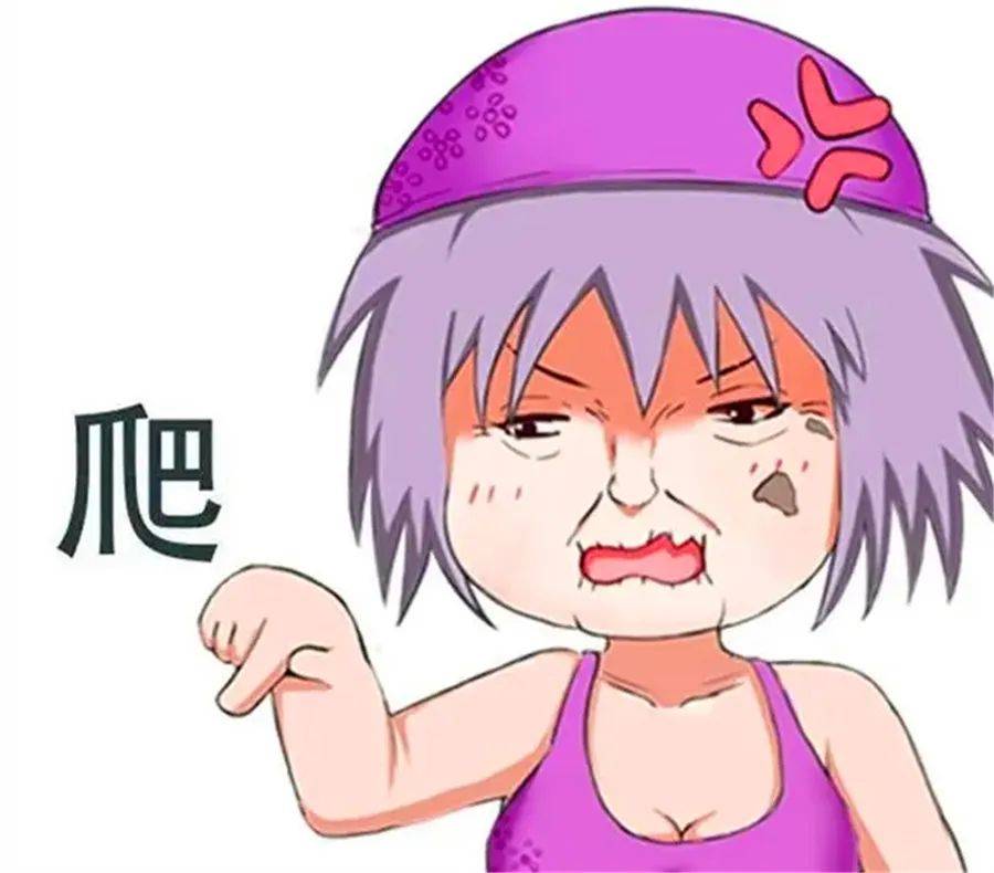 原创当火影忍者遇上表情包雏田井野萌萌哒泳装千代让人无语