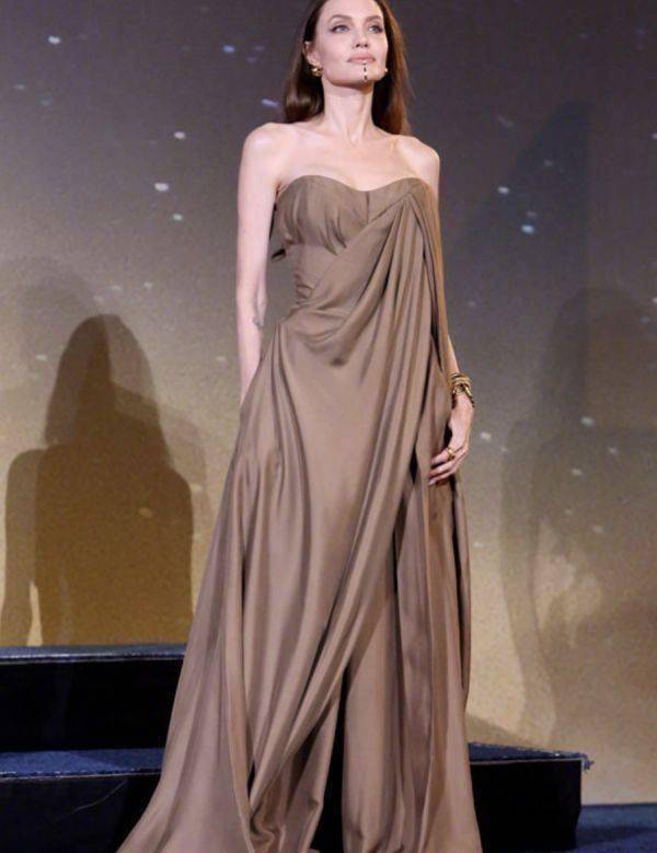 安吉丽娜朱莉携5子走红毯46周岁为母则刚网友老公不负责