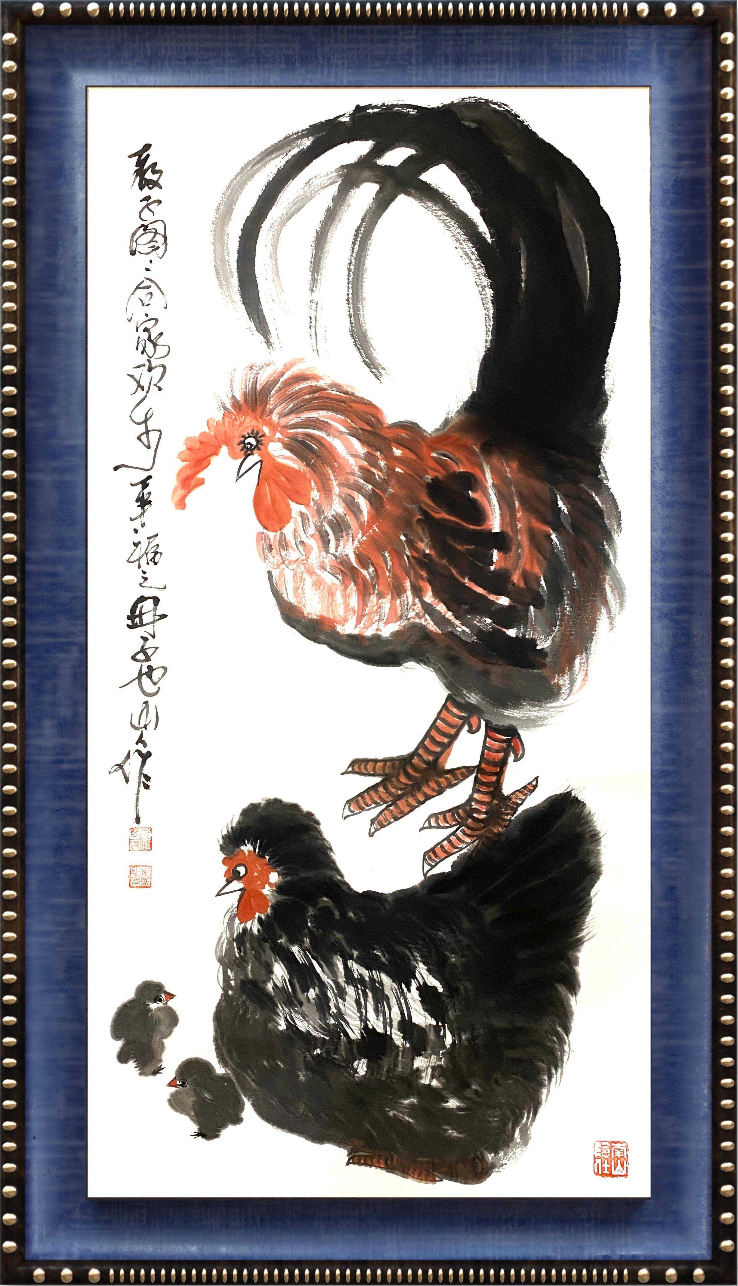 国画家朱祖国花鸟传神翰墨匠心尽现笔端