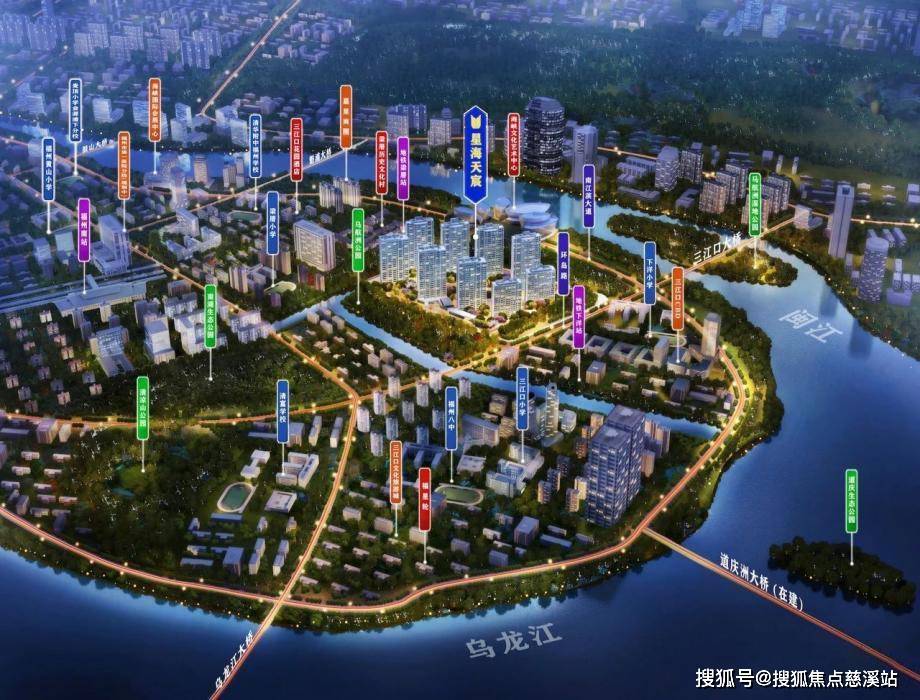 中梁远洋·星海天宸位于漳州政教芯,坐享商业,教育,交通,文化生态人居