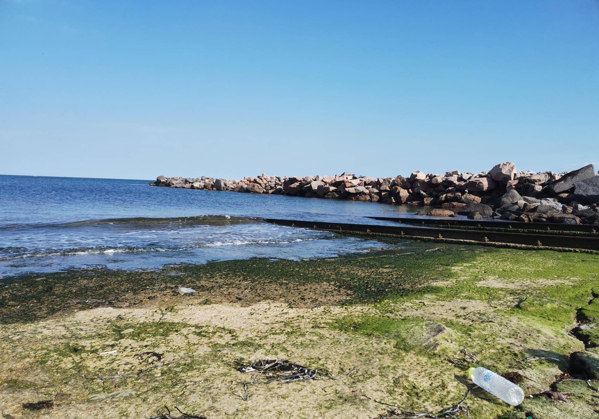 原创荣成百年古村落风景秀丽景观齐全大好天气游客稀少