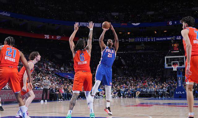 恩比德强势归来!76人逆转雷霆17分取胜