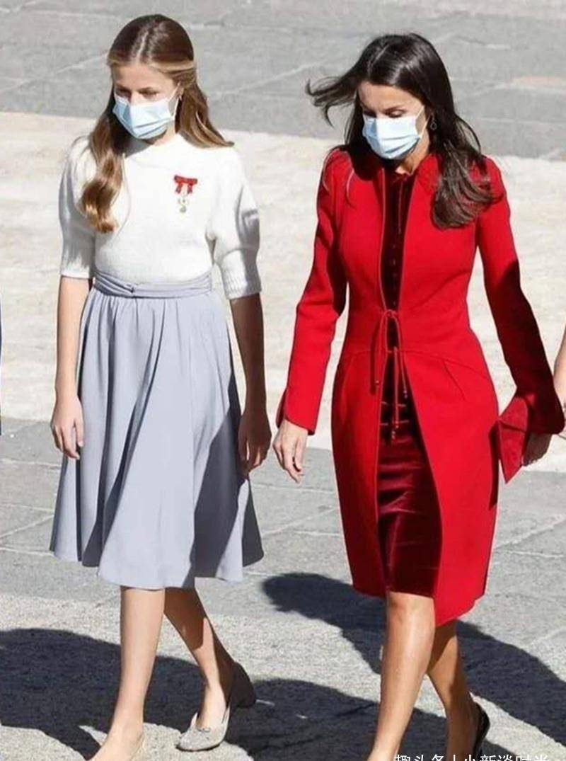 西班牙公主发育好成熟,随国王出行举止优雅,气质远超同龄人_诺尔_莱昂