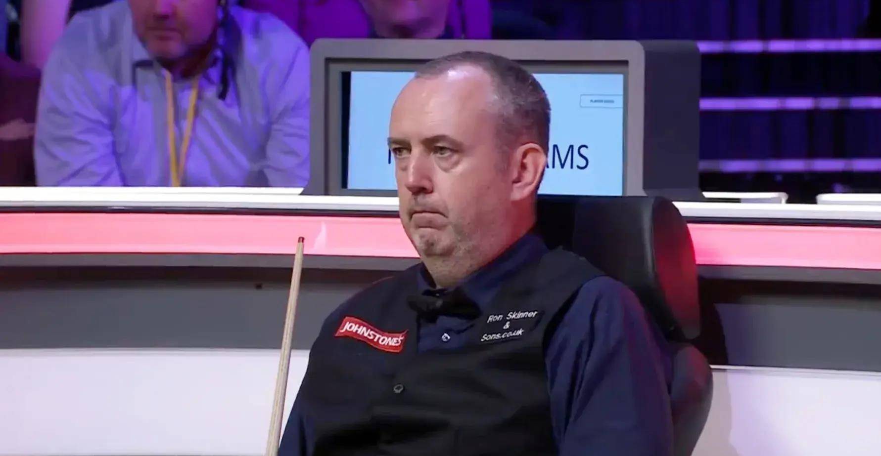 原创8–0在巡回锦标赛半决赛第一阶段马克威廉姆斯表现出色零封艾伦