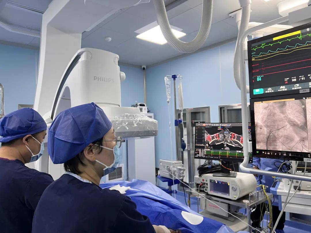 昨日,西安工会医院·西安康复医院心血管内二科关欣副主任医师团队