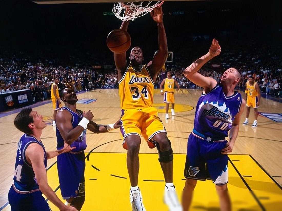 98年全明星内战高手,ok组合为何惨遭爵士横扫?_湖人队_沙奎尔·奥尼尔