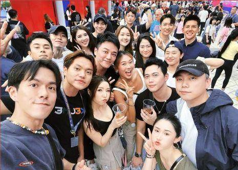 原创香港七榄收官赛群星捧场港姐与tvb小花斗艳台湾啦啦队呼声高