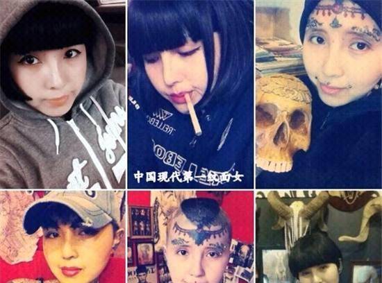 中国最疯狂的三大纹面人半人半鬼这个女人让多少男人惋惜