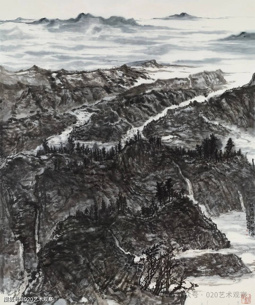 林泉高致都市书房61青年山水画家作品邀请展在深圳青年美术馆展出