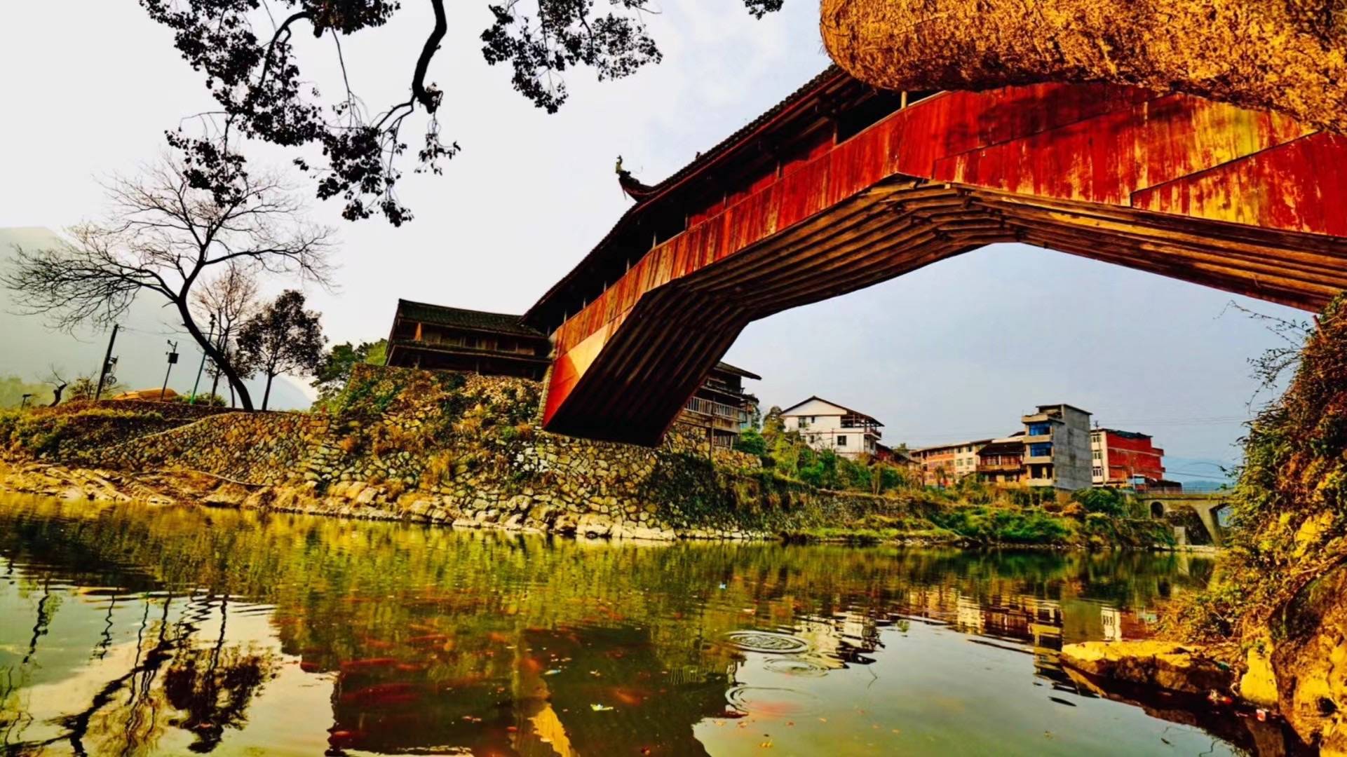 原创江南四月美景多带你走进中国廊桥之乡泰顺赏15座国保廊桥的美