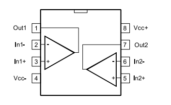 lm293dt低功耗双电压比较器中文资料规格书pdf数据手册产品手册引脚图