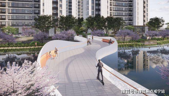 效果图,以实际交付为准417号线嘉松中路站仅700米吃喝玩乐一体尽享