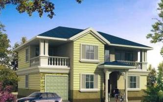 不多不少,两层刚好,32款农村二层别墅,样式随你挑_户型_房子_年纪