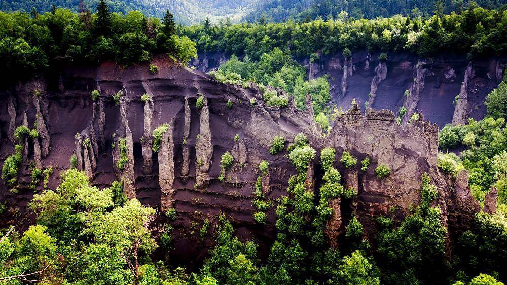 长白山大峡谷,是目前中国已知最大的火山灰型大峡谷