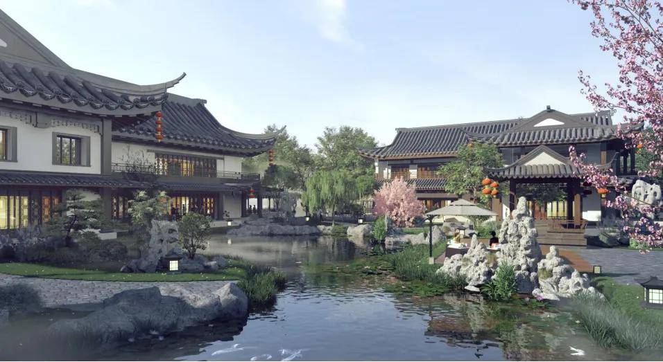 杭州临平广宇塘颂中式合院