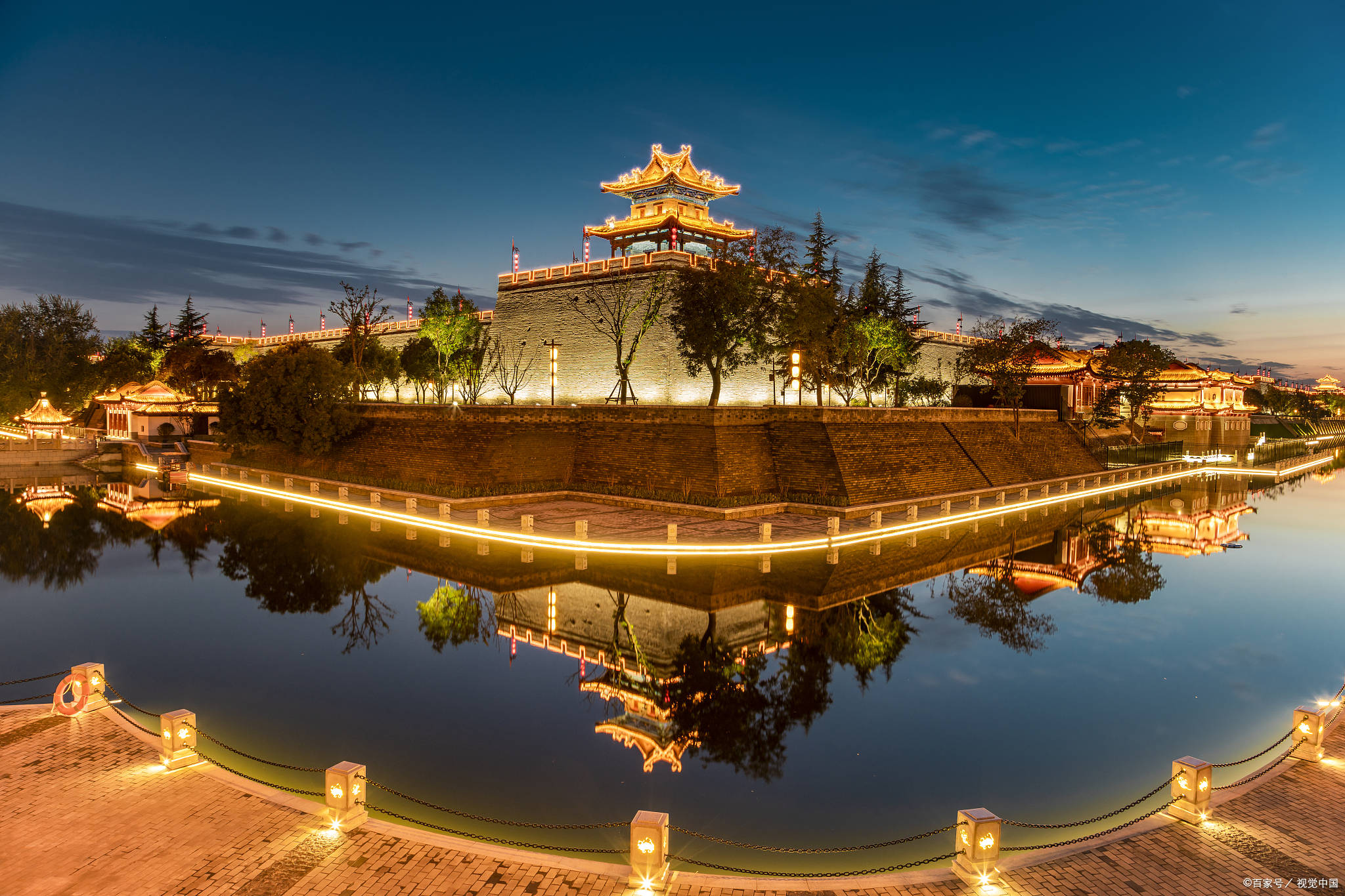 西安风景图真实照片图片