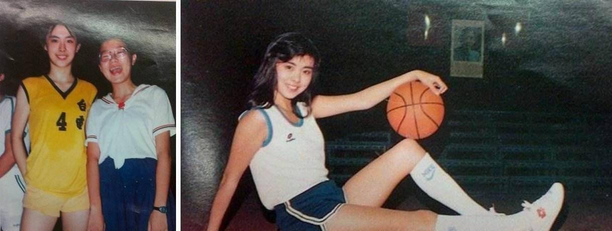 成为球星之前,王祖贤在学校酷爱打篮球,是校女队的一员.