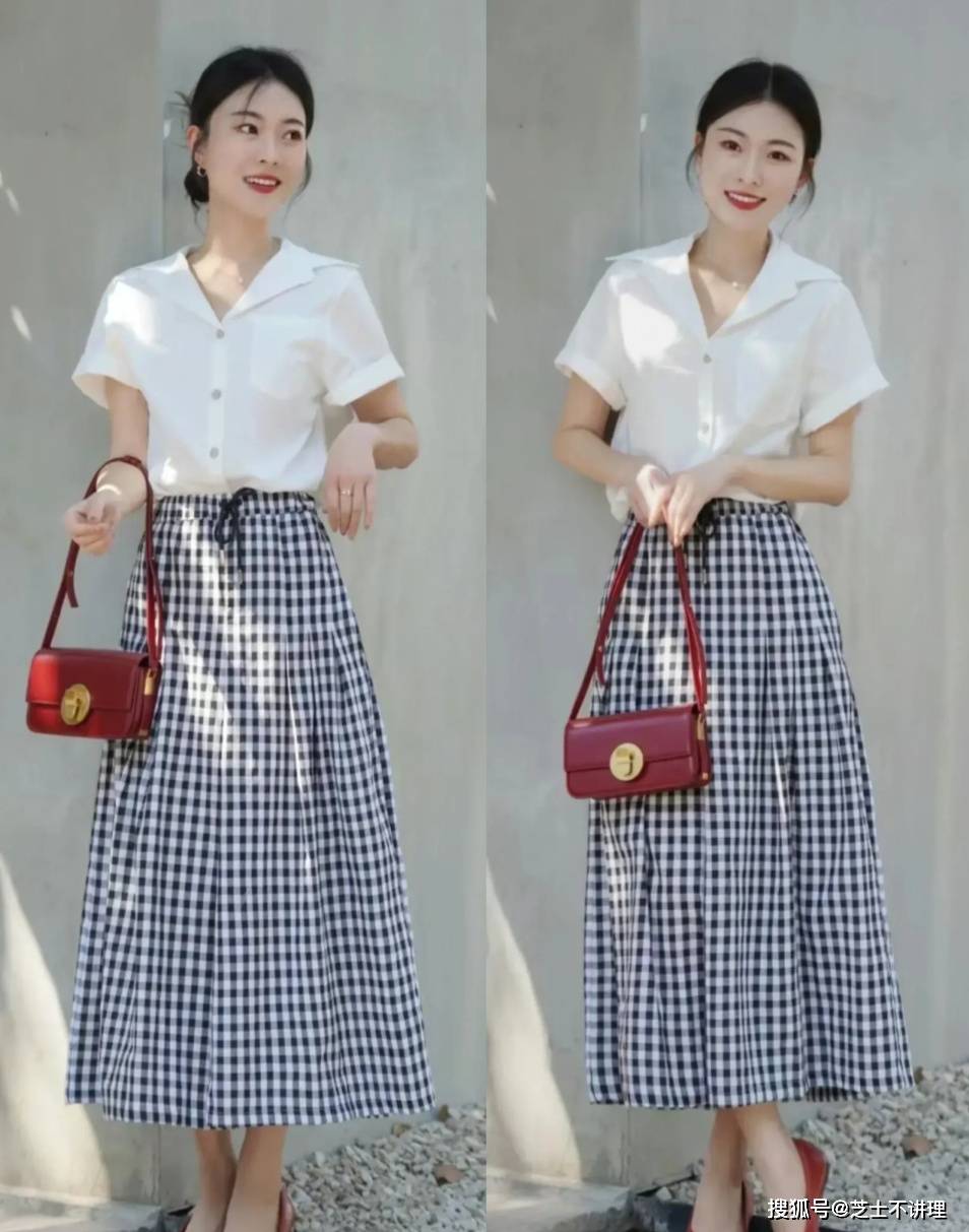 阔腿裤不受宠了今年最流行的一种裤子叫裤裙谁穿谁好看