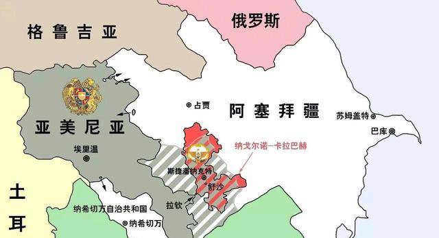 本是高加索近邻亚美尼亚和阿塞拜疆为何纷扰不断
