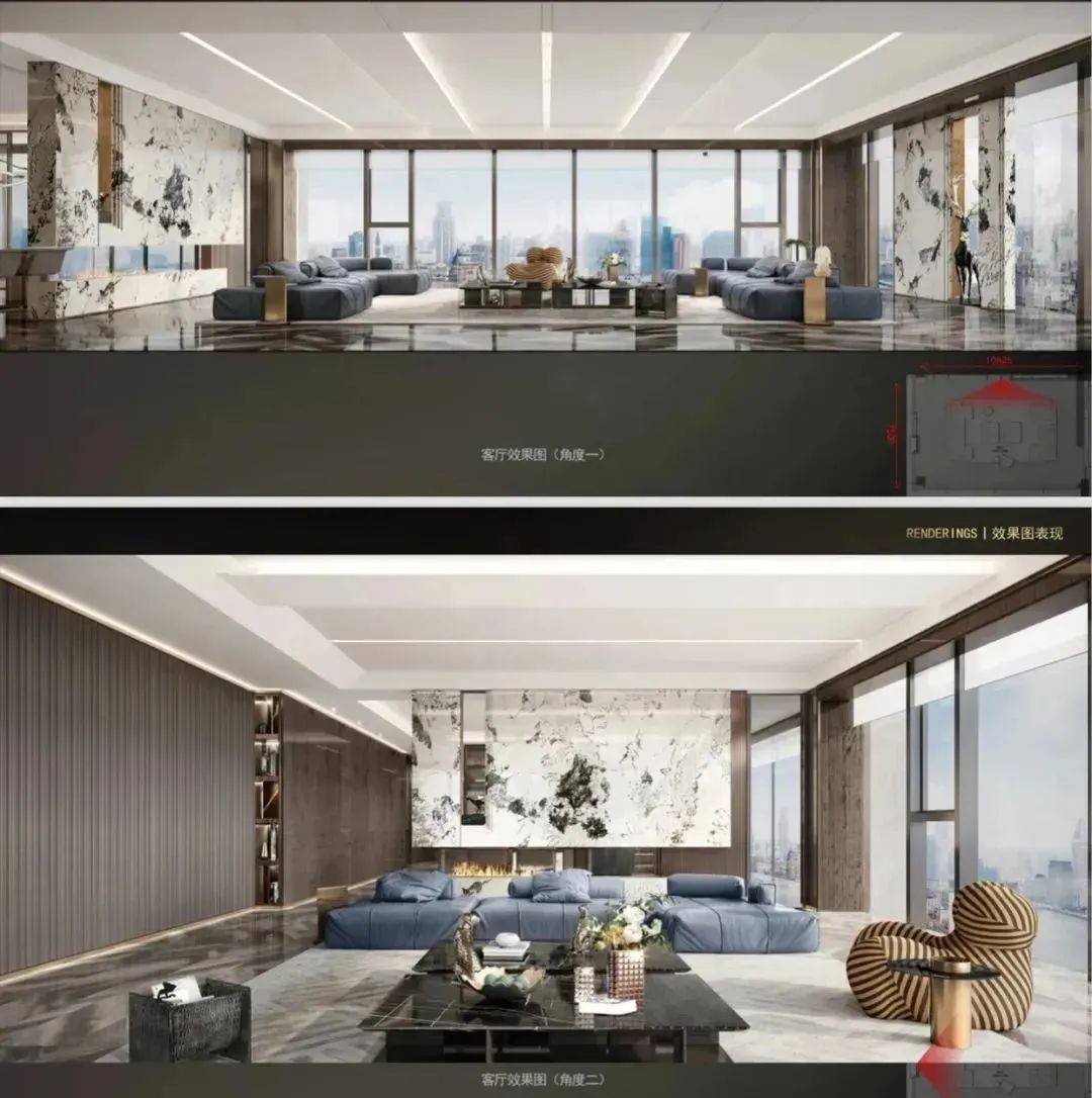 上海古北中央公园壹号公馆23梯一户通燃气大平层豪华装修