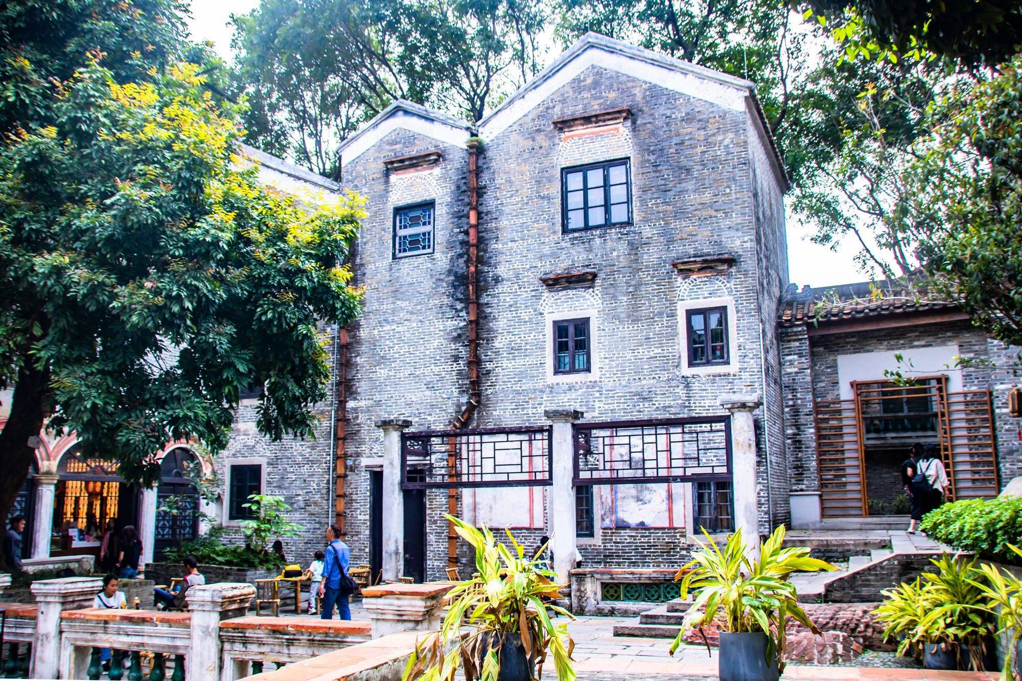 原创广东佛山岭南天地文艺地标美食天堂一处潮人潮物的聚集地