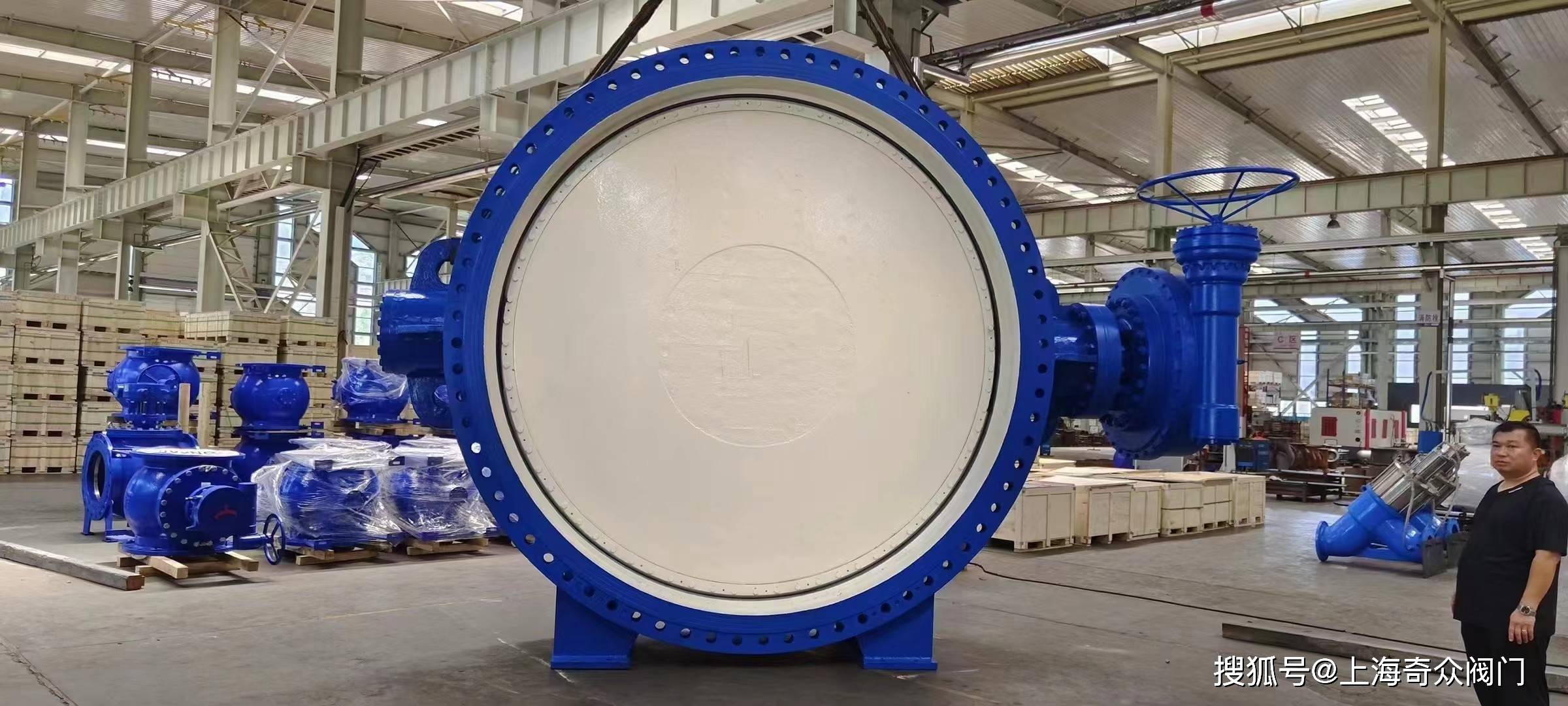 电动双偏心软密封蝶阀 大口径 水利控制 型号d942x 奇众 水务阀门 dn