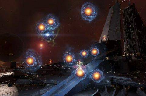 原创点亮整片新伊甸星空eve玩家为两位无双国士送行