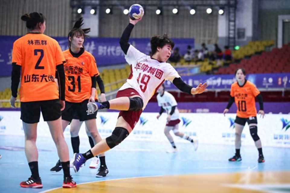 原创山东女手夺中国手球超级联赛女子联赛总冠军潍坊姑娘助力
