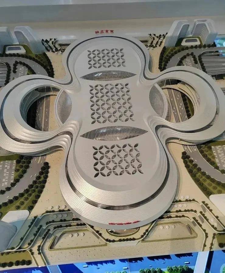 南京北站造型奇特,设计灵感来自梅花_因为_四大_之谜