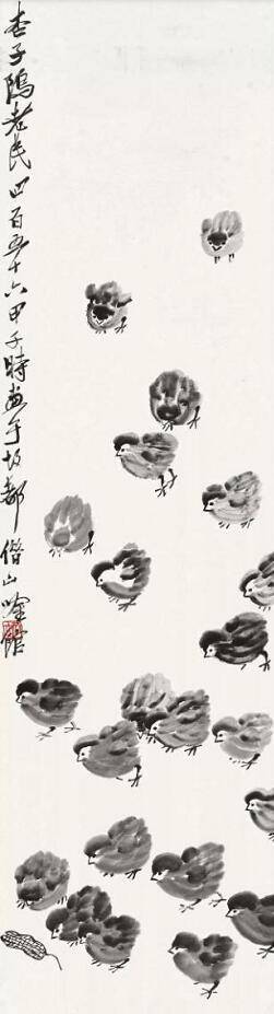 原创他画6只鸡卖690万7只鸡卖3416万又画了22只鸡结果仅卖162万