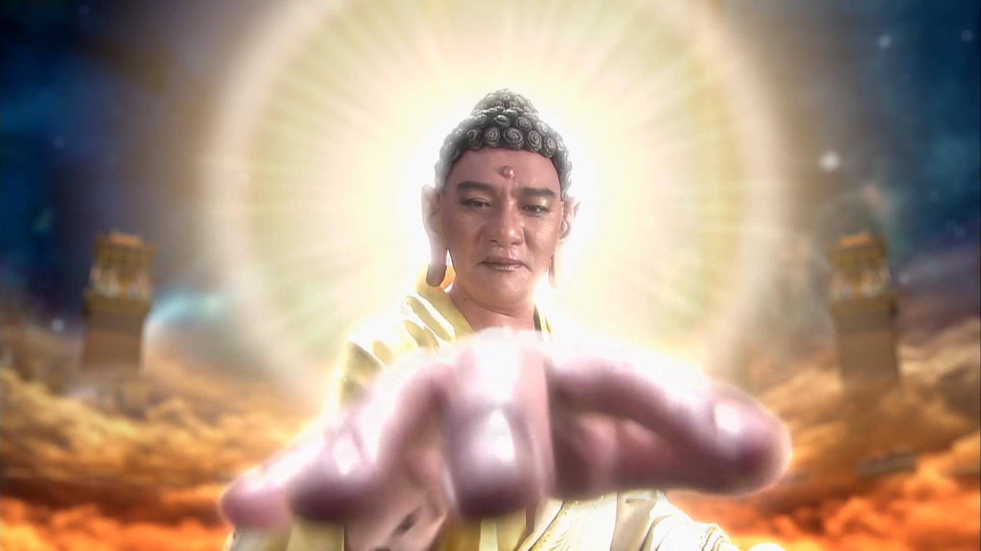 如来佛祖老辣至极,他将孙悟空骗进手掌心,然后用五行山配合六字真言