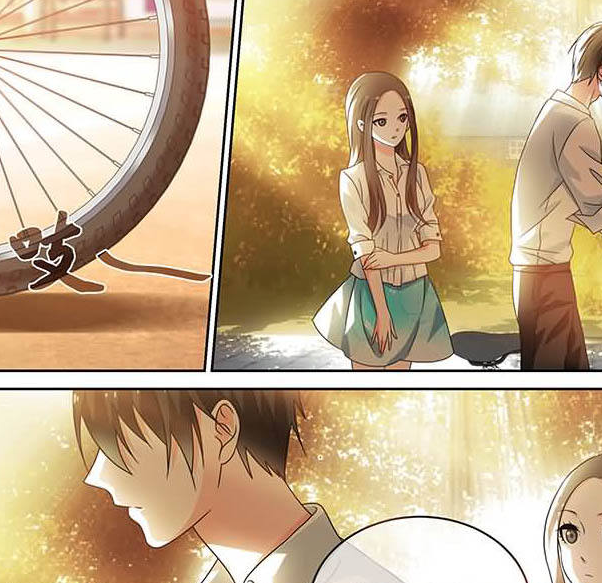 原创微微一笑很倾城肖奈骑单车载微微然而短裙太嫌人