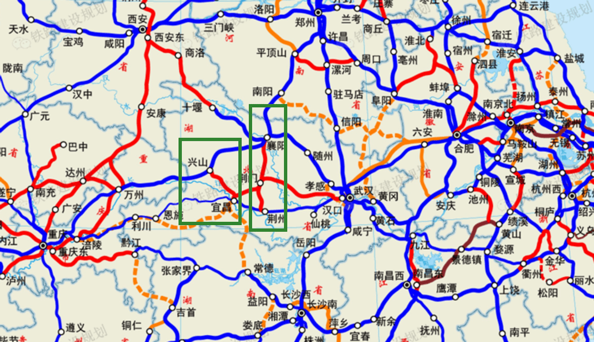湖北今年有望喜提两条高铁,都与宜昌有关,有条还因宜昌"失势"