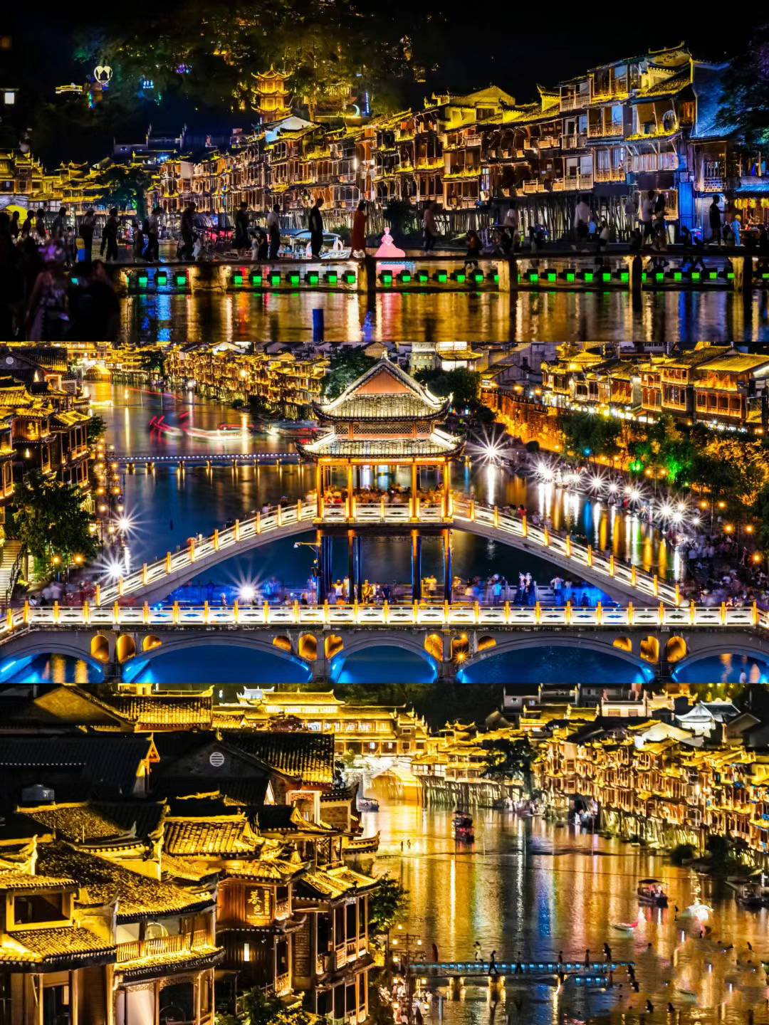 第4天:天门山玻璃栈道-凤凰古城,上午在天门山玩过后就去了凤凰古镇了