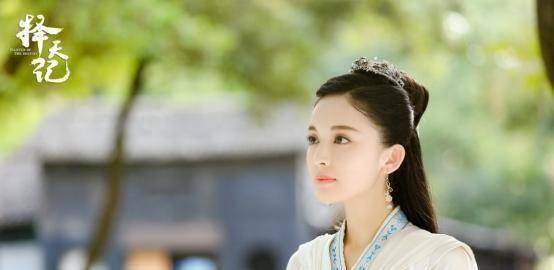 原创古力娜扎的周芷若扮相火了颜值成焦点被网友称赞上镜的美人