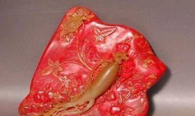 原创中华瑰宝鸡血石源自于一个传说被誉为印章之王