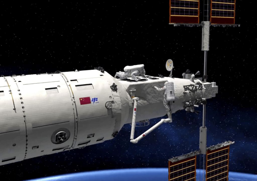 对接后,中国空间站将有6位航天员同飞没错,神舟十八号载人飞船任务