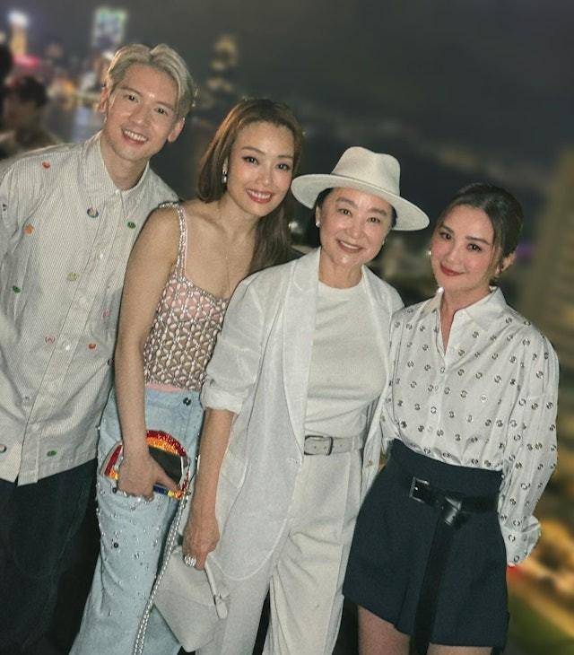 原创笑裂了何超琼密友俞琤70岁生日林青霞惊艳全场多位业界大咖现身