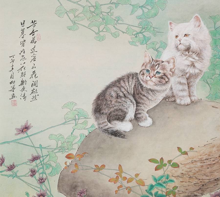 客厅小装饰画怎么选?一幅动物画最实用