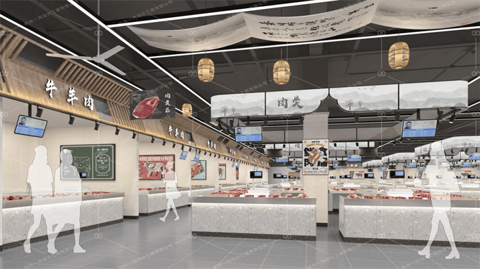 菜市场改造升级,摊位设计怎么做才好?
