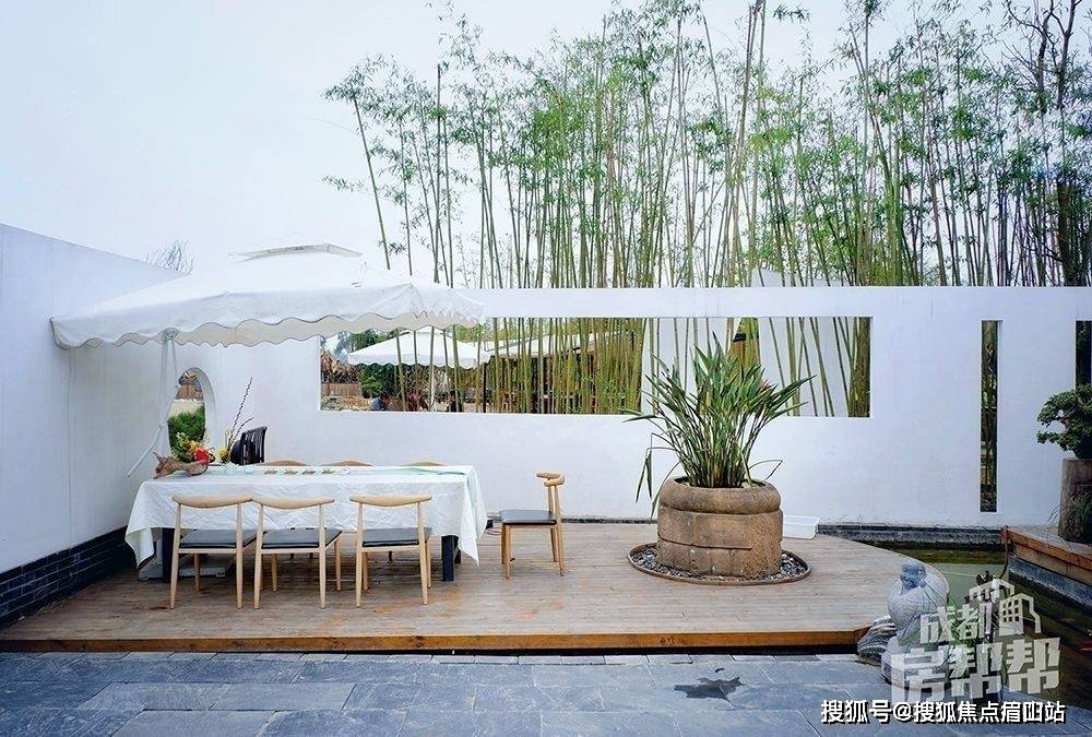 安仁古镇合院叠墅新房:成都院坝项目详情/看房提前预约_院子_建筑