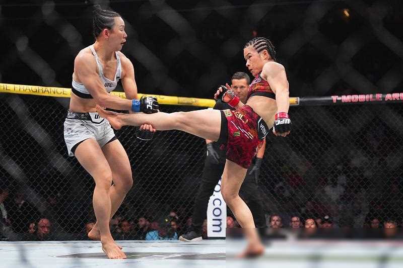 ufc中国德比:张伟丽成功卫冕,回合激战后一致性判胜